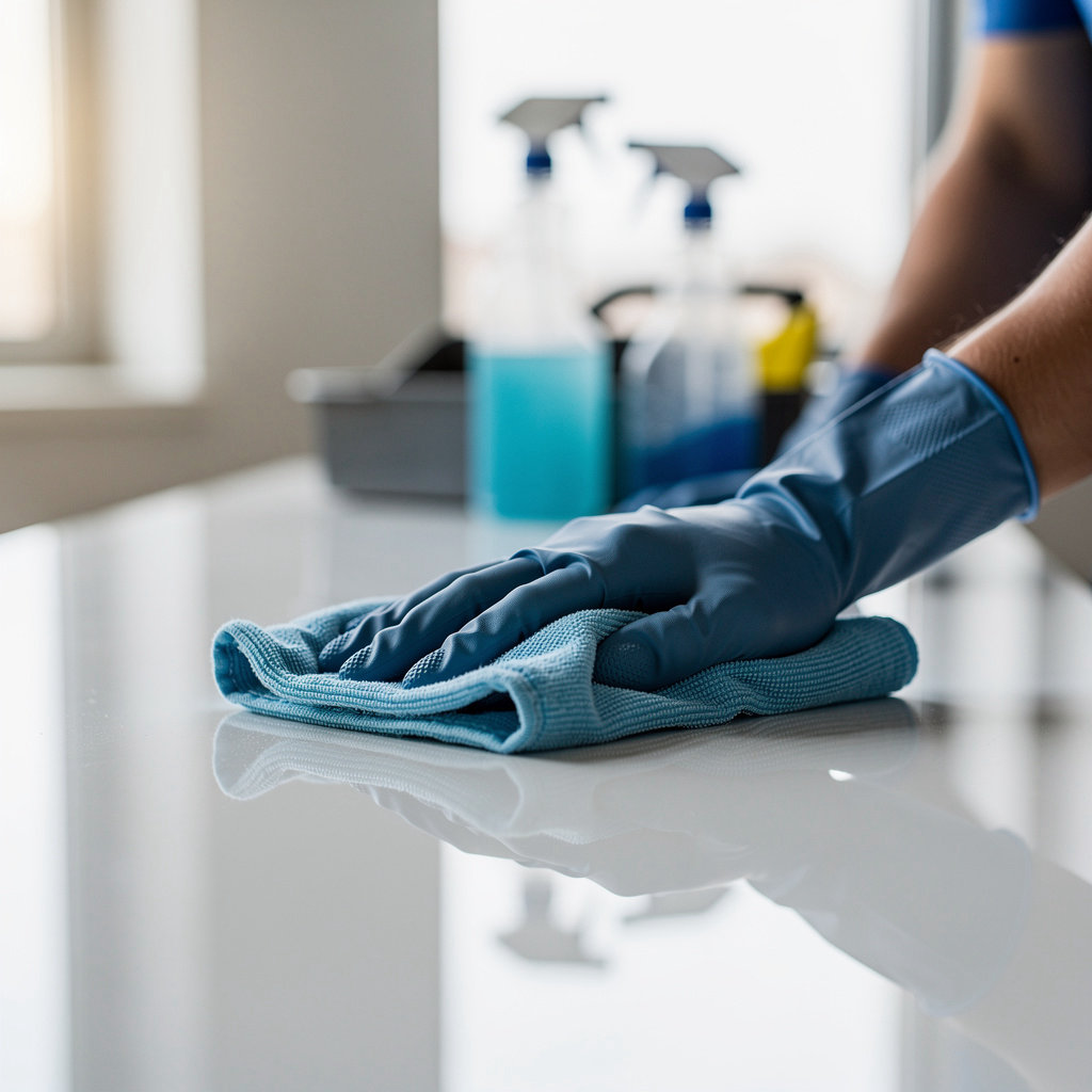 America's Finest Janitorial professional team providing expert commercial cleaning services for businesses